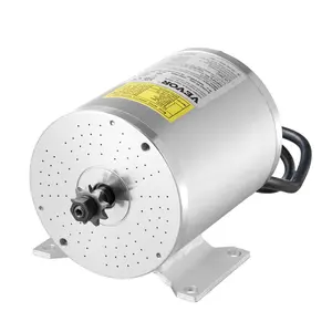 VEVOR 1800W Electric Brushless DC Motor Kit 48V 4500rpm Motor with Upgraded Controller