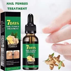 JAYSUING Nail Fungus Treatment – Fast-Acting Triple-Action Formula for Thick, Discolored & Brittle Nails – Ginger & Undecylenic Acid, Vegan & Cruelty-Free