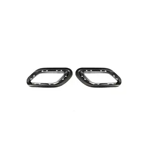 Suitable for 2017–2019 Porsche 911 991.2 OE Carbon Fiber Rear Bumper Air Intakes – Dry Carbon Replacement