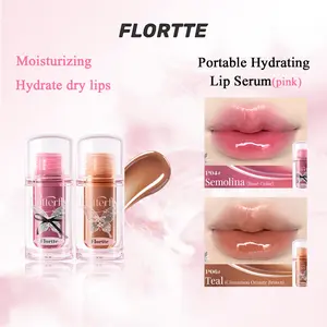 FLORTTE Twin Butterfly Series Lip Serum(Pink) Moisturizing Hydrate Nourishing lip gloss Hydrating Lip Balm Moisturize