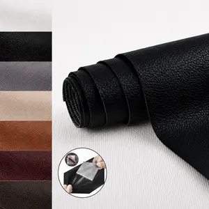 Durable Artificial Leather Repair Patch Roll - 20x54 in Large Size Custom-Cut Self-Adhesive Waterproof Vinyl Fabric Kit, Home DIY Accessories for Sofa, Car Seat