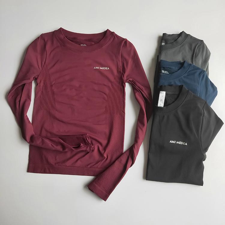 Womens Sports Slim Long Sleeve