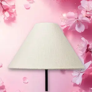 Threshold Lamp Shade,Burlap Tapered,Brown,Studio McGee,Trending Home Decor,TikTok Hot Sale,Decorative Replacement Shade,Farmhouse Style for Lamps