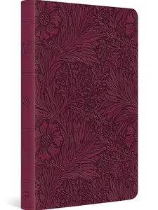 ESV Large Print Value Thinline Bible (TruTone, Raspberry, Floral Design): Holy Bible, English Standard Version Imitation Leather