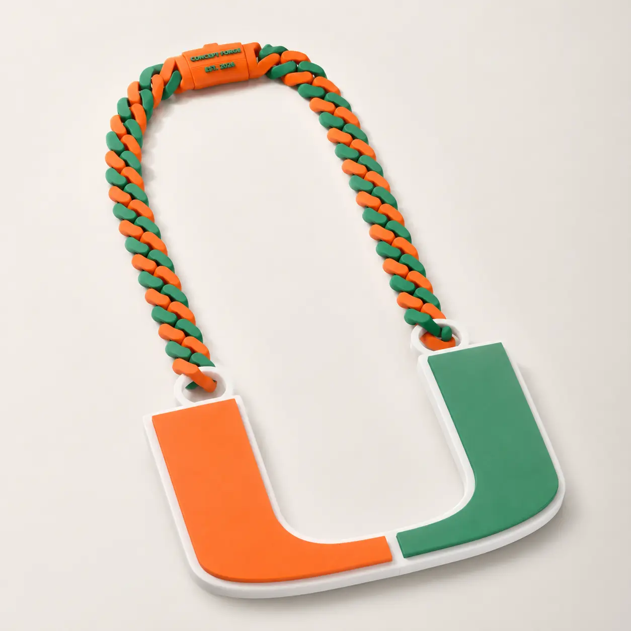 UM Cuban LInk Chain 3D Printed