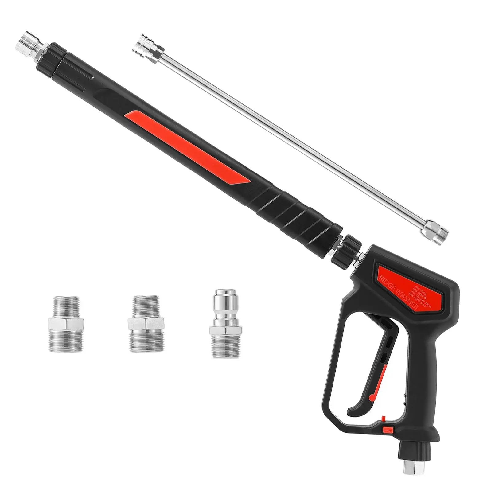 Water Spray Tool With 2 extension wands, 38 inch 