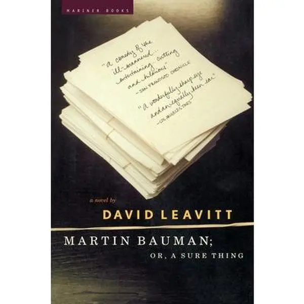 USED-Martin Bauman; Or, a Sure Thing by Leavitt, David (Paperback)