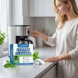 Coffee Machine Cleaning Descaling Tablets, Daily Coffee Machine Cleaner Refresh Convenient Care Sheets, Essential Maintenance Tools