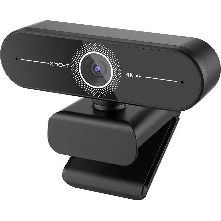 EMEET C60E 4K Webcam with Autofocus and Noise Reduction Mics