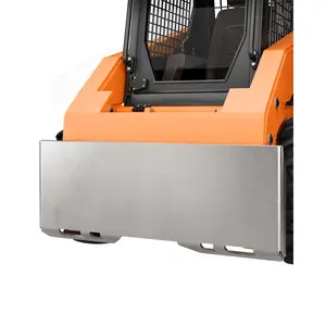 GARVEE 1/4" Skid Steer Attachment Plate, Steel Quick Tach Attachment Loader Plate, [4500 LBS Max] Thick Skid Steer Mount Plate Fits Kubota, Bobcat, Tractors