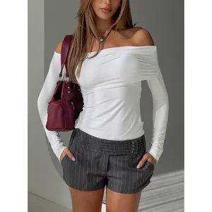 Sedonia Gathered Wrap Top White