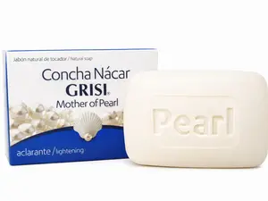 GRISI Concha Nacar Soap Bar Grisi Concha Nacar 3.5 Oz/100 g Mother of Pearl Jabon de Concha Nacar