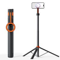 Magnetic Phone Tripod( Black+ Orange)
