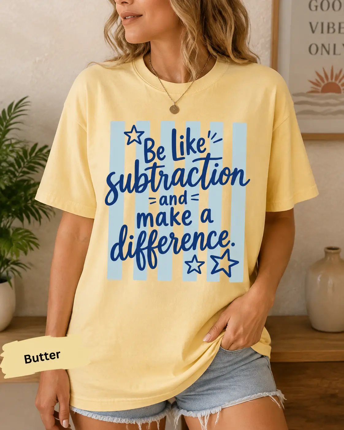 Funny Stripe Math Teacher Shirt –  Mathematics Geek Tee, Statistician Graphic T‑Shirt, Math Professor Gift, Math Lover Retro Tee by Wendy