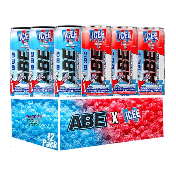 ABE Energy ICEE Variety Pack Blue Raspberry X Cherry ICEE - TikTok Shop