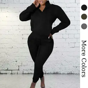 2 Piece Outfits for Women Casual Pullover Sweatsuits Tracksuits Joggers Pants sets