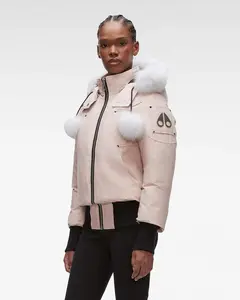 MOOSE KNUCKLES Debbie Bomber Womens Apparel