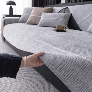Modern Simple Luxury Sofa Cover, Pet-Friendly Washable Couch Protector, Non-Slip Design, Suitable for Living Room Study Office
