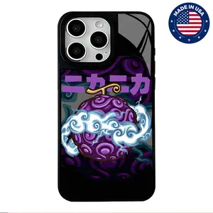 （Deals For You）One Piece Devil Fruit Aesthetic Design Pattern Casing For iphone 16 15 14 13 12 11 Plus Pro Max Flaunt Mobile Phone Case TPU PC GLASS Drop Protection Shockproof Protector Vintage unique Fashion Trend Anti-scratch Stylish Smartphone Cover