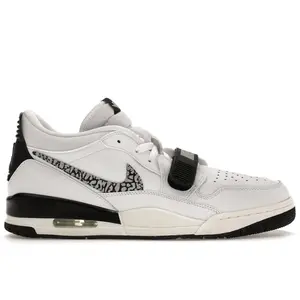 Jordan Men's Legacy 312 Low White Black Elephant Swoosh, from StockX