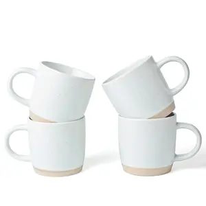Famiware Milkyway 14oz Stoneware Coffee Mug Set, Service for 4