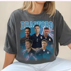 Tim Bradford Retro Tshirt, The Rookie Tv Show Shirt, Gift for Tim Bradford Fans, Eric Winter Shirt, The Rookie Merch, Bootleg Rap Tee