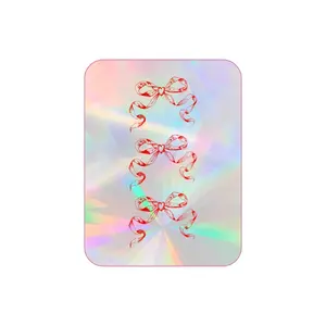 Bow Sun Catcher Sticker - Decorative Window Ornament with Bow Design, Removable Window Decoration