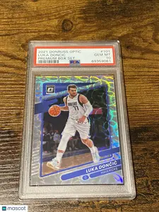 2021 Donruss Optic Premium Box Set Luka Doncic PSA Gem 10 #101