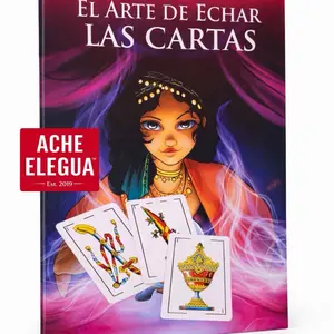 The Art of Reading Cards Book - Spanish Deck Tarot Techniques & Intuition Tips for Beginners & Experienced Readers