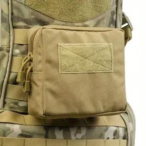 Multifunctional Camouflage Pocket: Molle Storage Pouch, First-Aid Hiking Fanny, Phone Waist Bag, Crossbody Sports Bag, Waist Slip Pocket - Ideal for Outdoor Activities and Emergencies