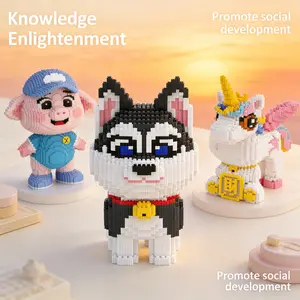 Multicolor Forest Animal Owl Phoenix Sloth Rhino Kangaroo 3D Puzzle Blocks, Home Office Decor, Party Decoration, Ideal Gift