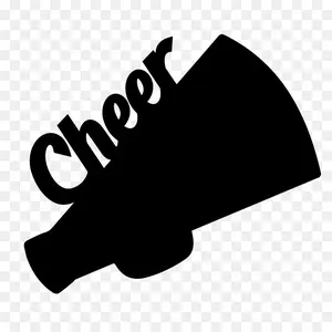 cheer cheerleader vinyl decal sticker 5"