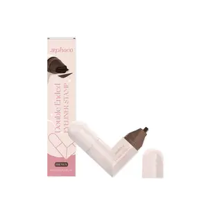 Rotate Waterproof Stamp Eyeliner, Smooth Color Development, Easy To Apply Makeup, Portable For Multiple Occasions