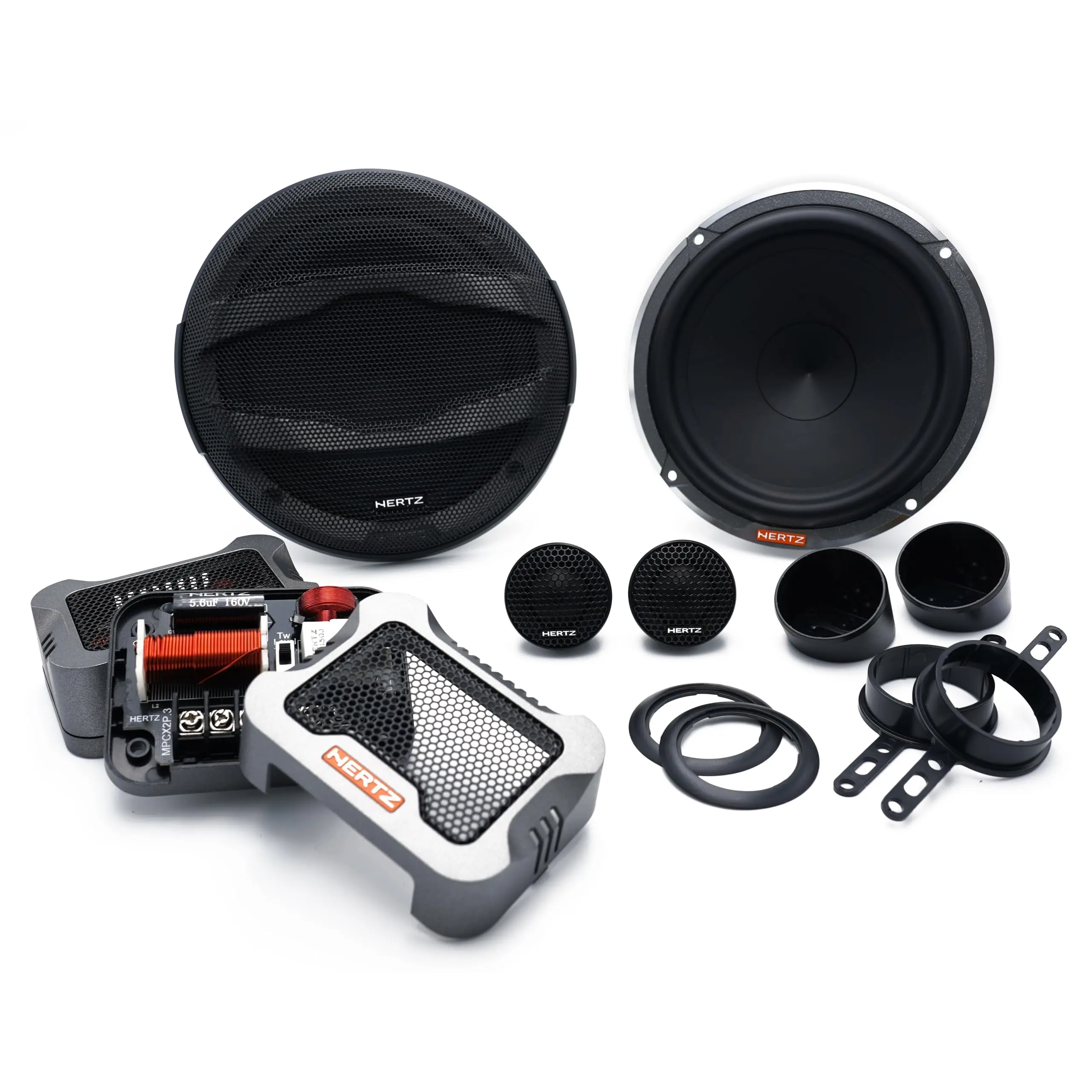Hertz Mille Pro MPK 165P.3 6.5" Component Speakers, 115W RMS, 3Ω, Pair