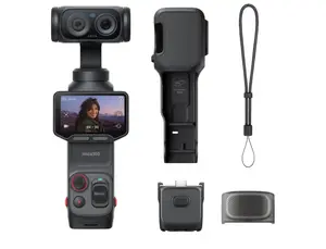 Insta360 Luna Ultra 8K Dual-Lens Gimbal Camera Standard Combo, Cosmic Black