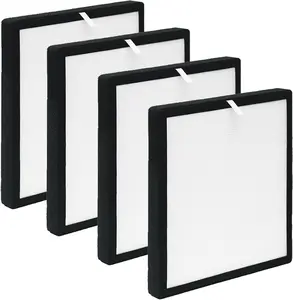 TZ-K2 Filter Replacement, Compatible with ToLife TZ-K2 Air Purifier, 3-in-1 H13 True HEPA Filter, Activated Carbon and Pre-filter, TZ-K2-A, 4 Pack
