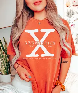 Gen X Colors TShirt, Raised on Hose Water and Neglect Shirt, Generation X T-Shirt, Gen X Shirt, Generation X Shirt, Generation X Tee, SOLAR Shirt