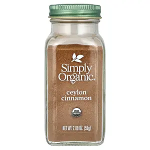 Simply Organic Ceylon Cinnamon, 2.08 oz (59 g)