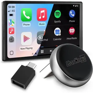 2026Wireless CarPlay & Android Auto Adapter - Mini Ultra 3 Convert OEM Wired to Wireless Dongle for iPhone & Android 11+, USB-A/Type-C Plug & Play, Fast Connection, Online Upgrade bluetooth car Channel Dash Cam with Parking Mode Dual-Lens Motorcycle