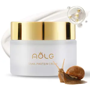 ‌AOLG 98% Snail Mucin Repair Cream with Encapsulated Retinol‌ – Clinically Tested Scar Reduction & Anti-Aging Face Moisturizer for Acne-Prone Skin, Vegan, Non-Comedogenic, Cruelty-Free, 50g / 1.76oz
