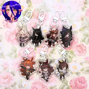 Horse Girls Vol. 2 Glitter Epoxy Keychains