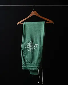 Bill Russell Boston #6 Green Sweatpants