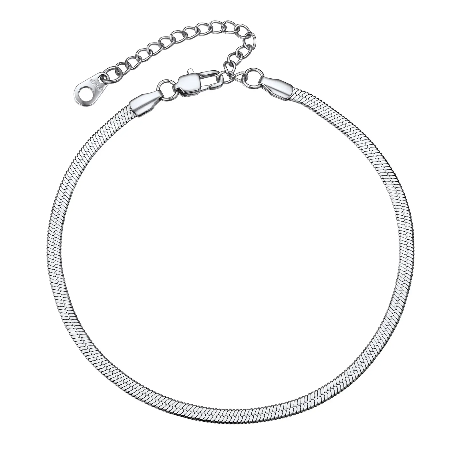 3MM Herringbone Chain-Silver