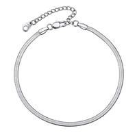 3MM Herringbone Chain-Silver