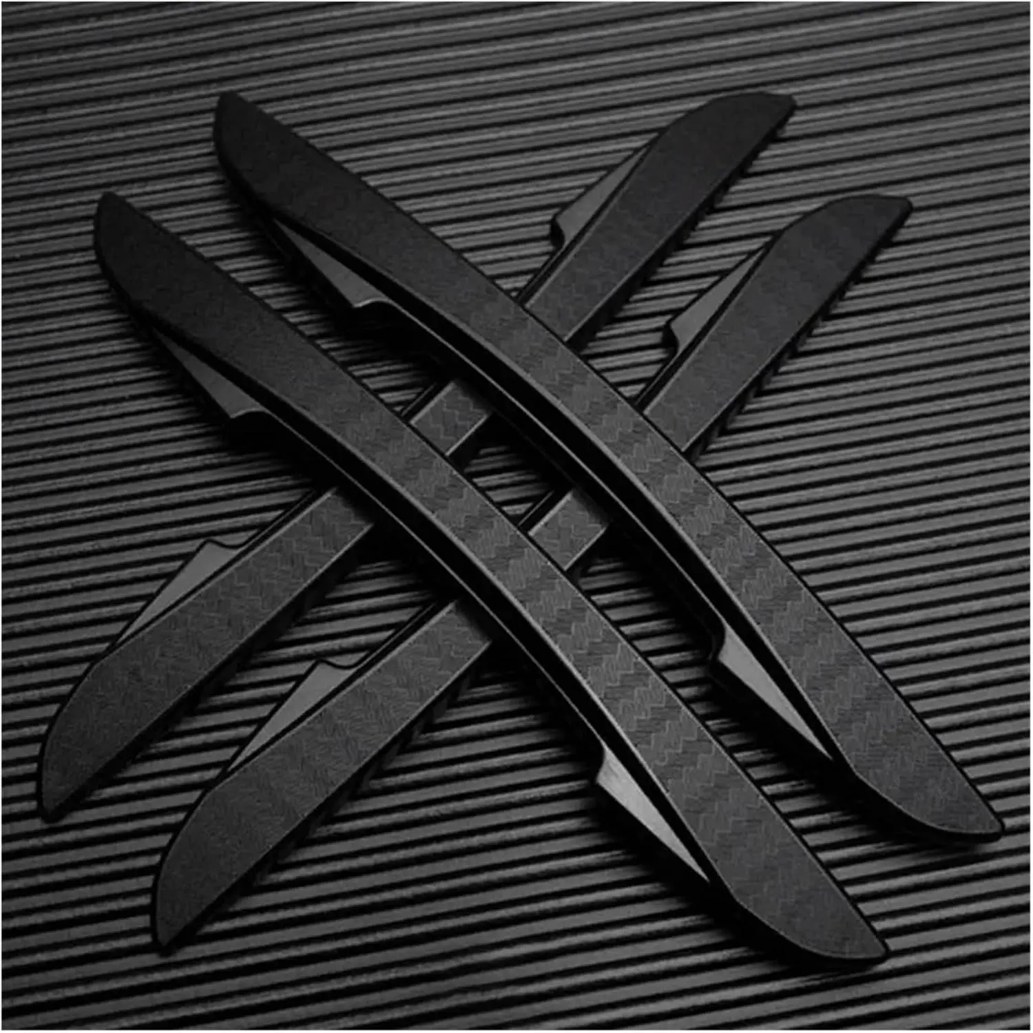 Car Door Black Anti-Collision Protector Bar Silicone Stickers Side Edge Protection Guard Rear View Mirror Cover Protection Strip