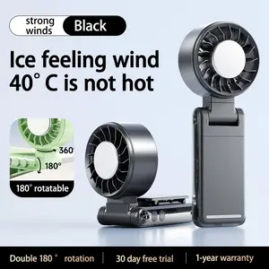 Summerwins,X50 Portable Fan: A handheld high-speed fan with 200 adjustable speed settings and a foldable knob design—a must-have for summer travel, vacations, and outdoor activities