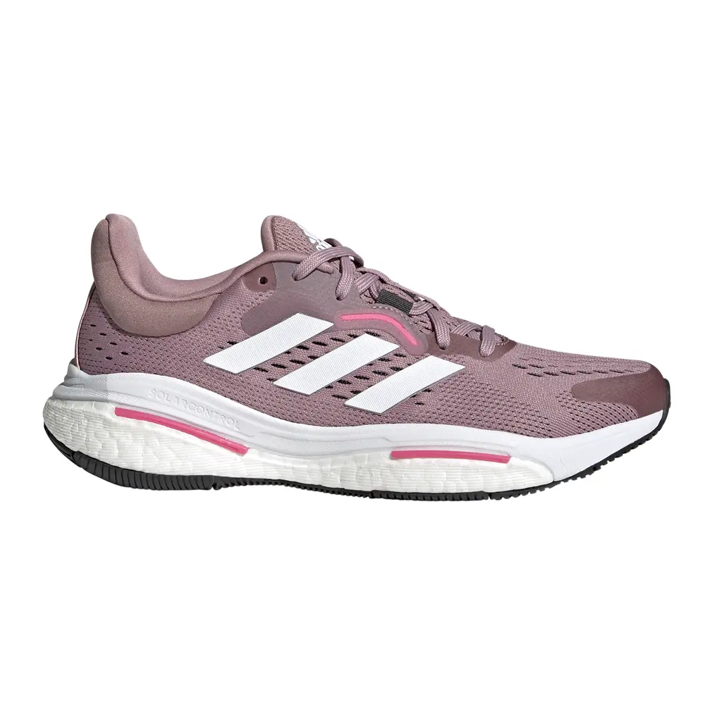adidas Womens Solarcontrol Running Sneakers Shoes - Purple