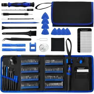 Sets 142- Electronics Precision  with 120 Bits  Repair Tool Kit for , MacBook, Computer, Laptop, PC, Tablet, PS4, , ,  Console, etc