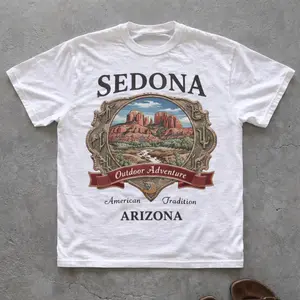 Sedona Arizona Shirt | Vintage Desert Graphic Tshirt | Retro Western Travel Shirt
