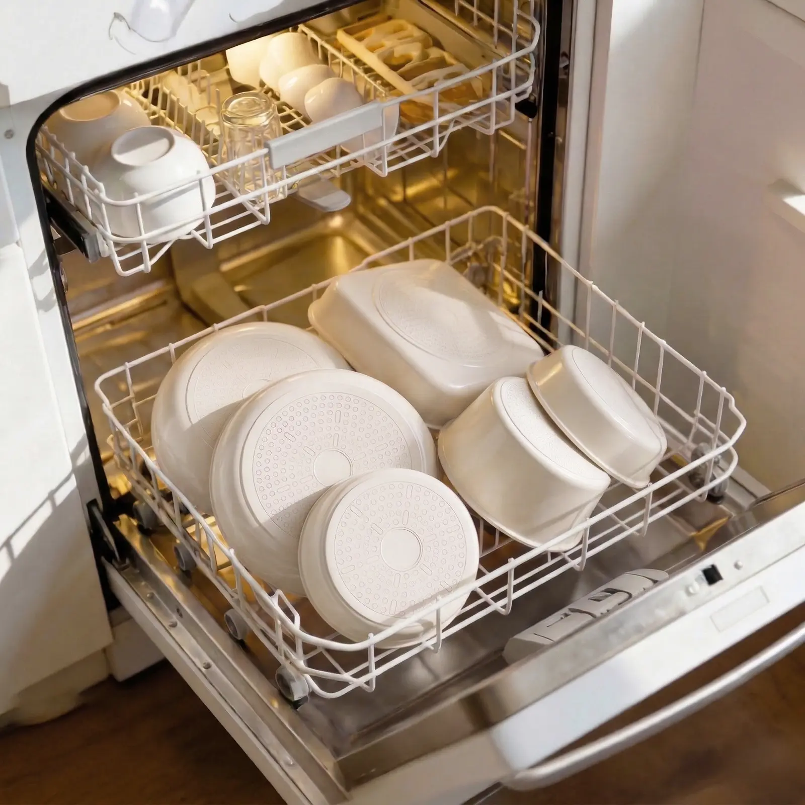 OOAK Dishwasher safe]Kikcoin Nonstick Oven Safe pots pans set